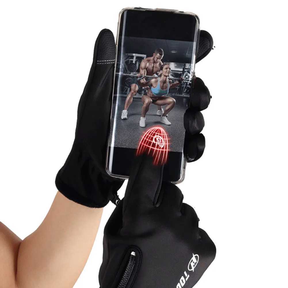 USB Touch Screen Gloves Heated Motorcycle Gloves Heating Thermal Gloves for Cycling Running Driving Hiking Walking for Women Men Z250925