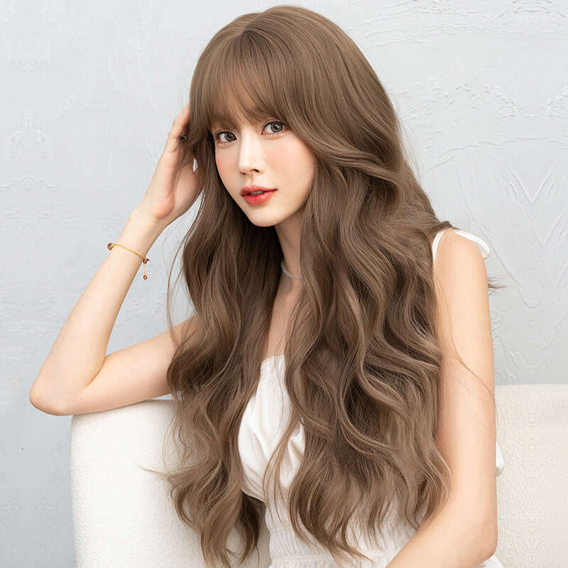 Women's Wavy Full Head Fashion Style Voluminous Natural Long Curly Wig