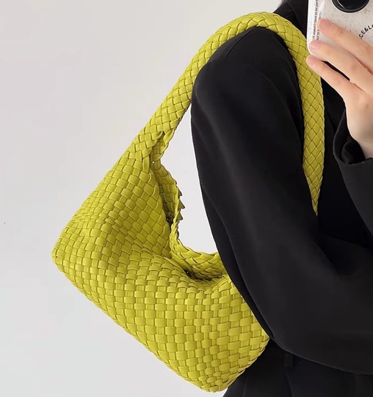 Designer Handbag Summer Handwoven Bag Women's Bag Luxury Bag 2025 New Fashion Small Bag Underarm Bag Crossbody Shoulder Handbag Mother-daughter B