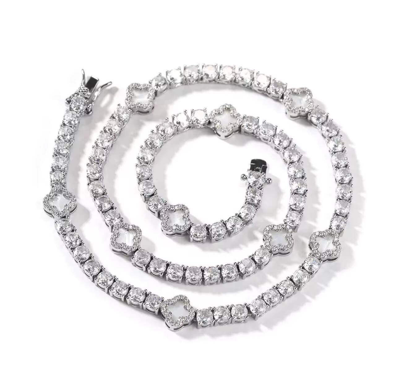 Most Demanded Moissanite Diamond Tennis Chain Lightweight or Durable Great for Layering Chains Available at Factory Price