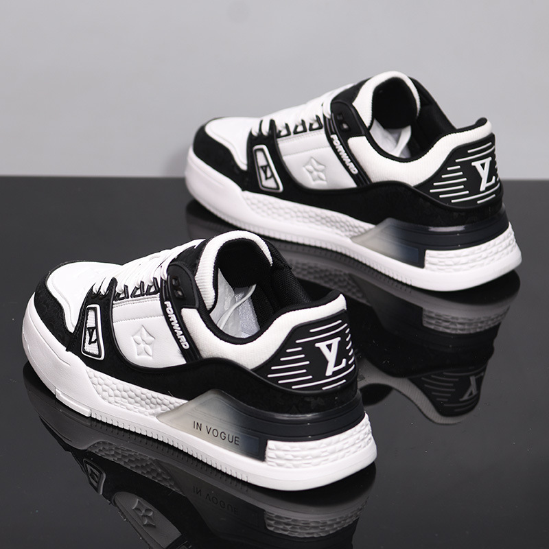 Free shipping designer Casual Shoes Thick soft soled casual sports for men fashionable comfortable running shoes Resilient