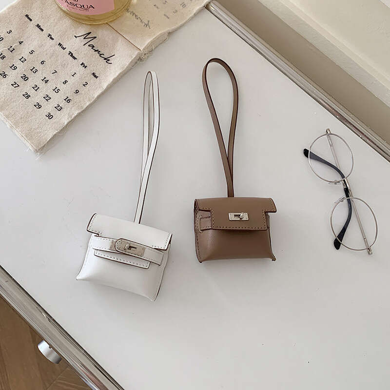 designer bag Luxury bag Fashion Earphone Bag for Women, Small Square Holder, Solid Color Card Bag, New Model, Compact Large Capacity Coin Purse