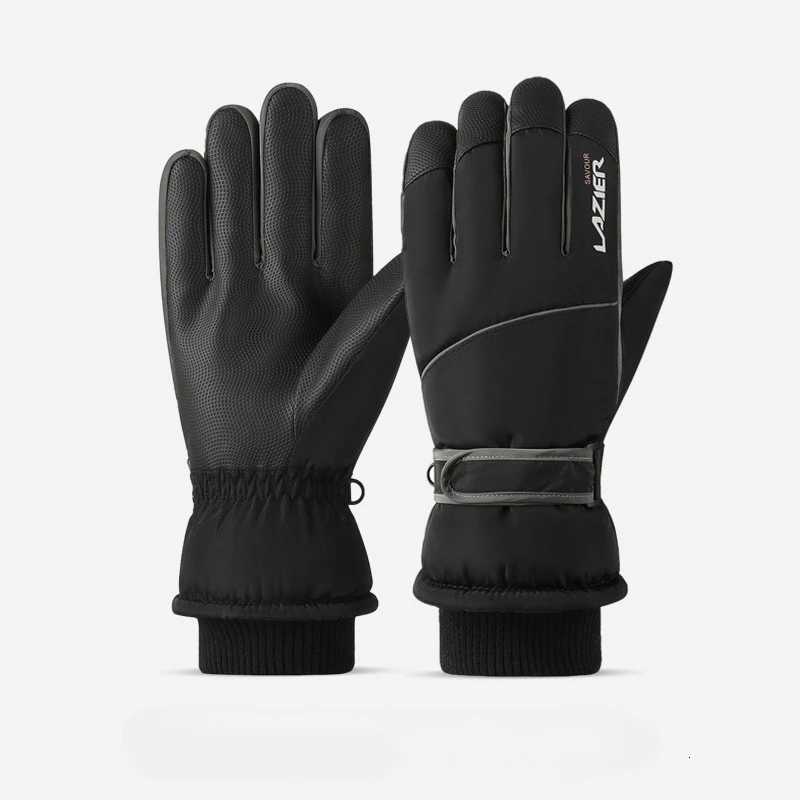 Winter Outdoor Snow Gloves Skating Snowboarding Windproof Warm Ski Gloves Warm Fleece Motorcycle Cycling Glove Z250925