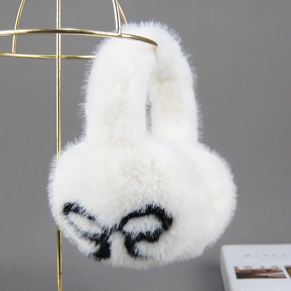 Winter Outdoor Mink Fur Earmuffs Women Keep Warm Mink Fur Earmuff Girl Winter Ear Protection 250930