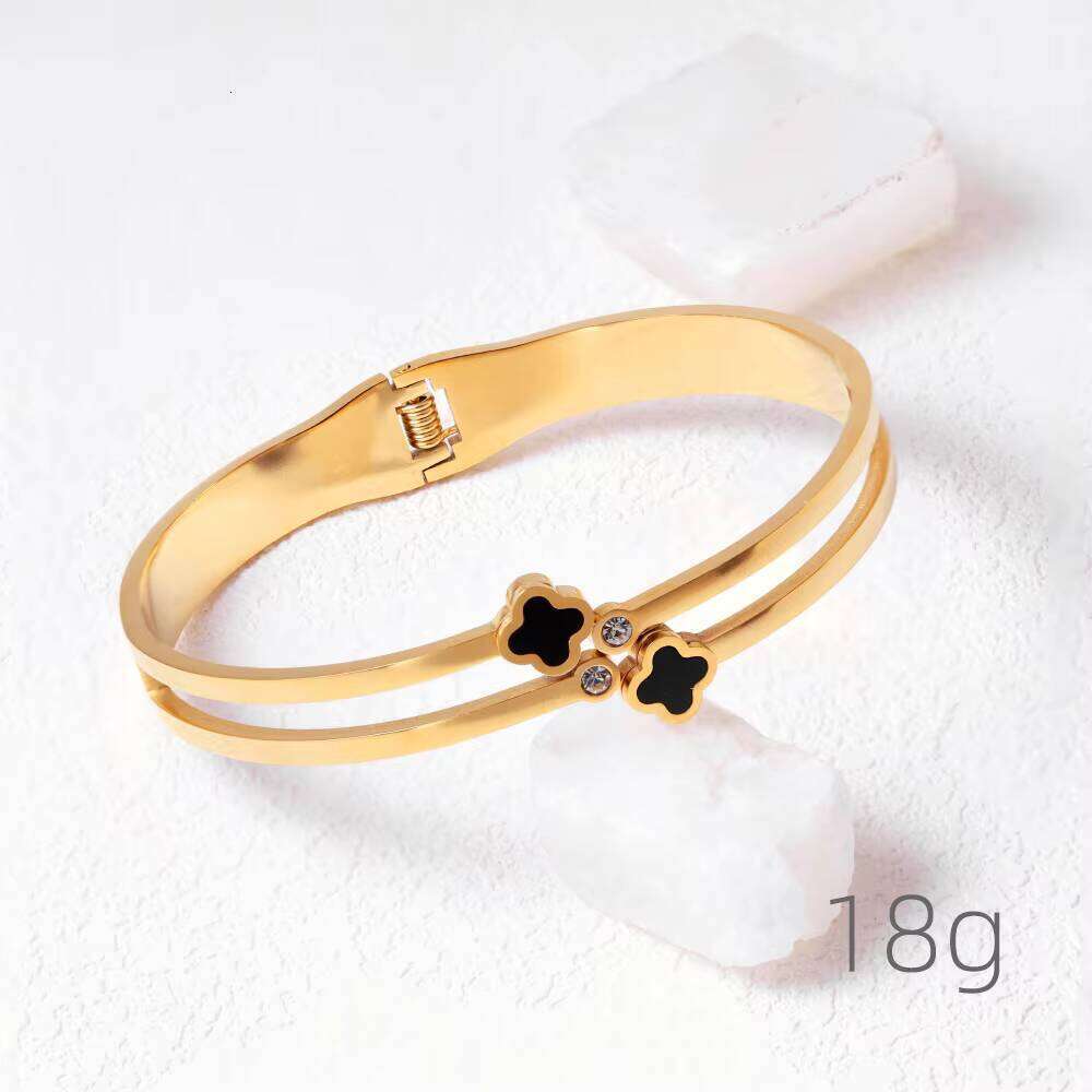 Hy sterling silver Butterfly Bracelet Gold Plated Fashion Women's Jewelry