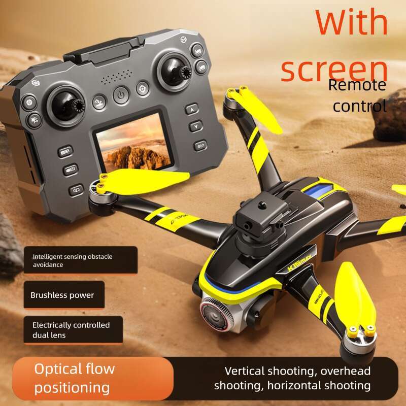 K With Screen Brushless Long Endurance Remote Control Aircraft Obstacle Avoidance HD Aerial Photography Drone