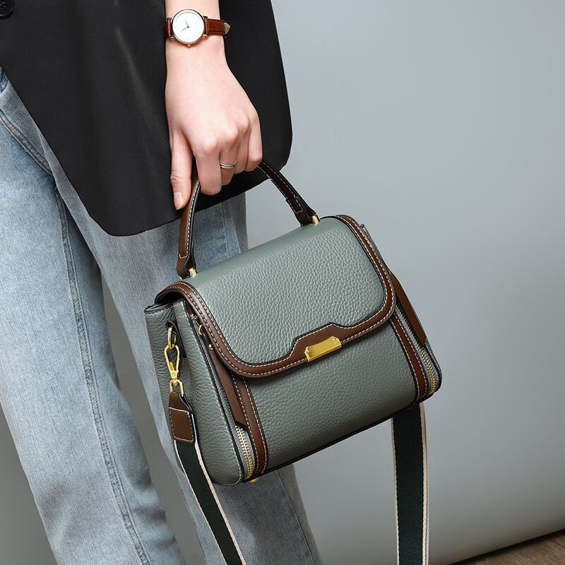 New high-end hot selling handbag shoulder bag genuine leather women's bag designer bag crossbody bag women's large capacity bag