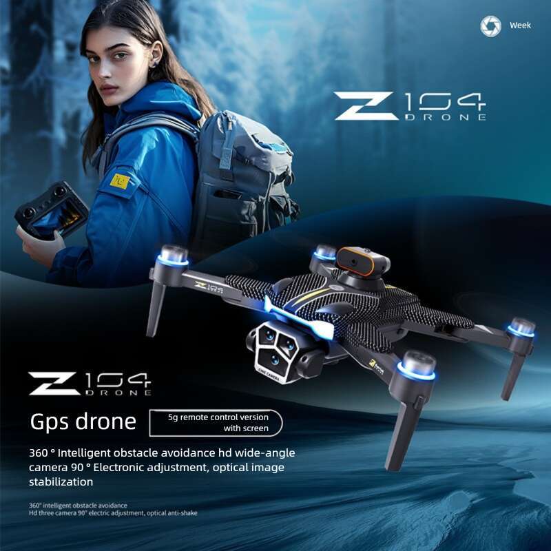 Z Drone With Screen Brushless Motor HD Aerial Photography GPS Intelligent Positioning Remote Control Aircraft
