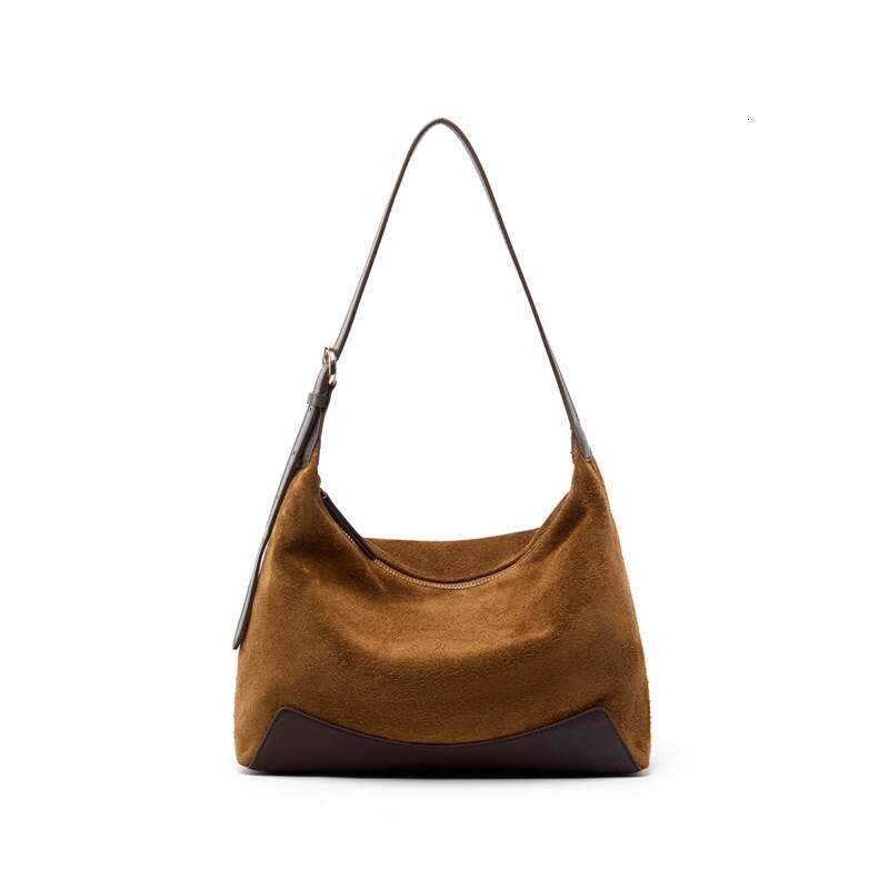 designer bag Luxury bag Hot-Selling Women's Matte Suede Dumpling Hobo Commuting Casual Handbag Design Sense Niche Crossbody Bag for Women