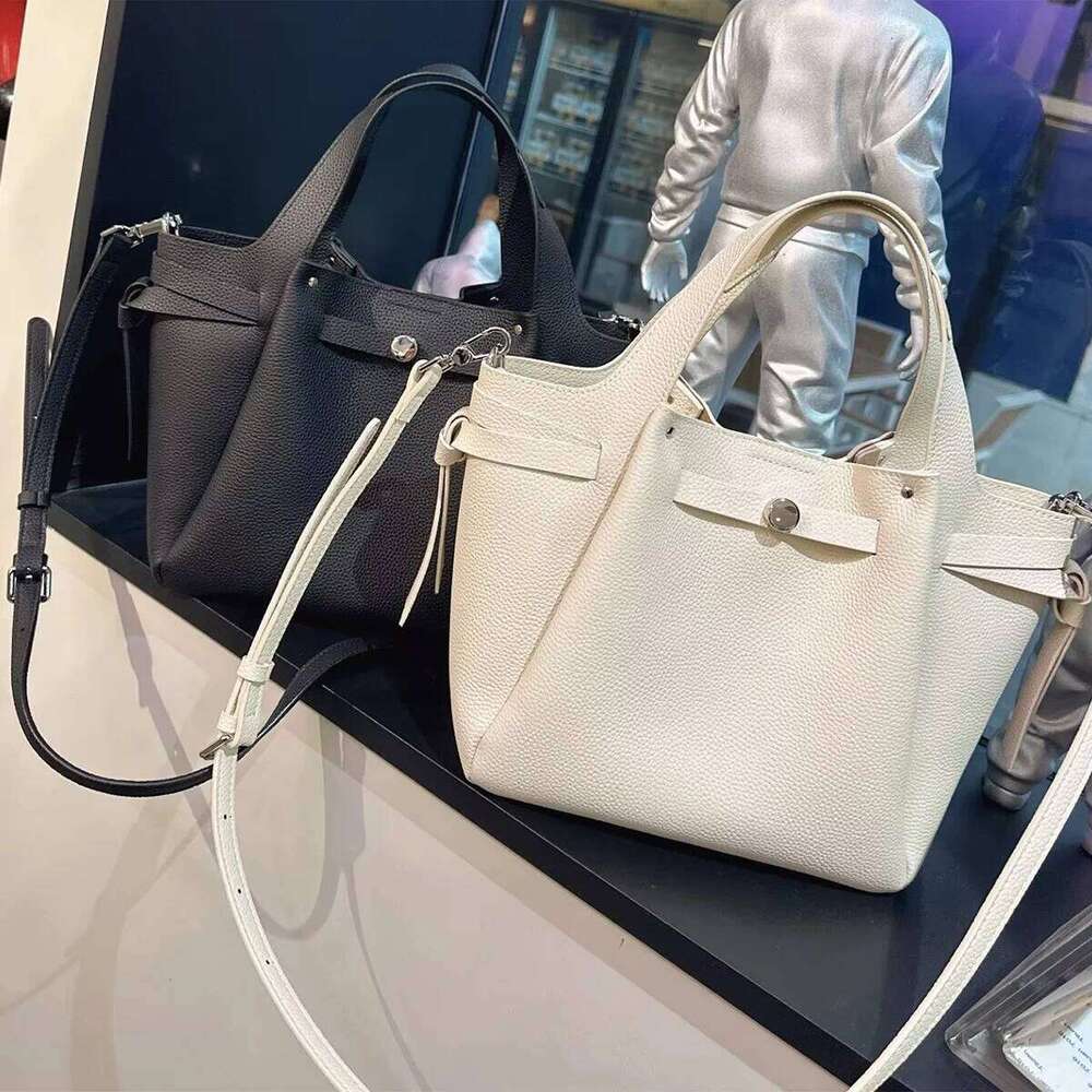 Designer Tote Bag Original Brand Rectangular Genuine Leather New Handbags Shoulder Large Woman Bags Belt Suotong2510 Mdng