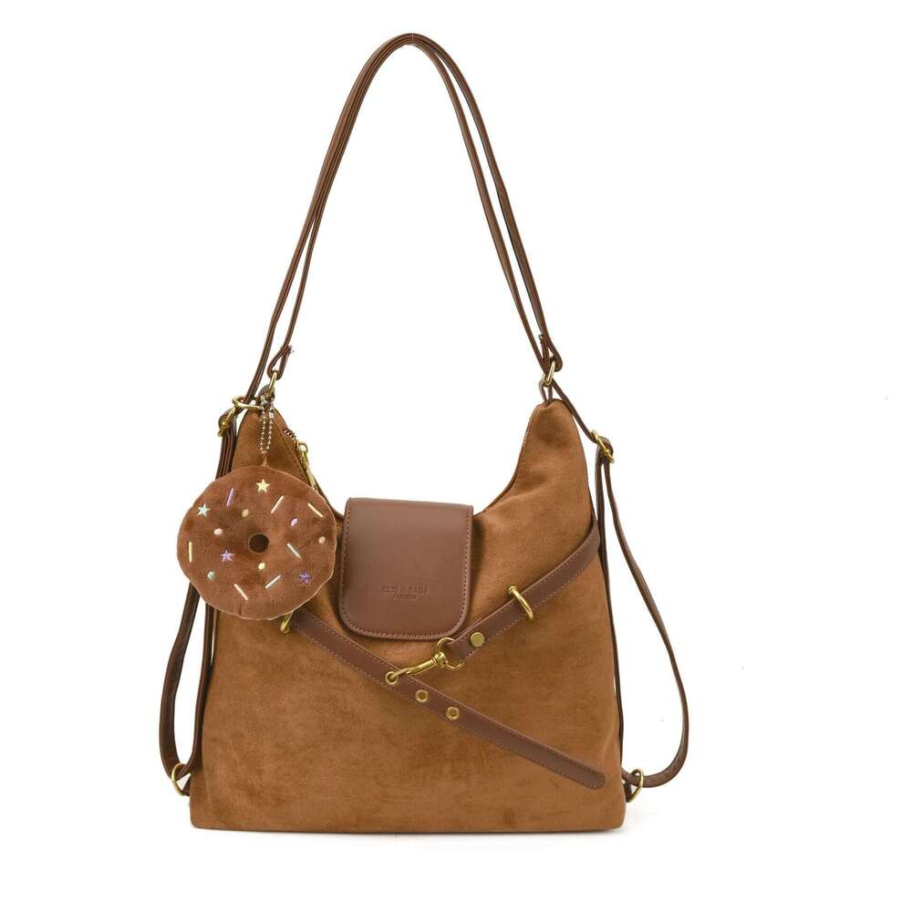 designer bag Luxury bag Deerskin Velvet Large Capacity Backpack Women New fashion Commuter Shoulder Handheld Diagonal Tote Bag