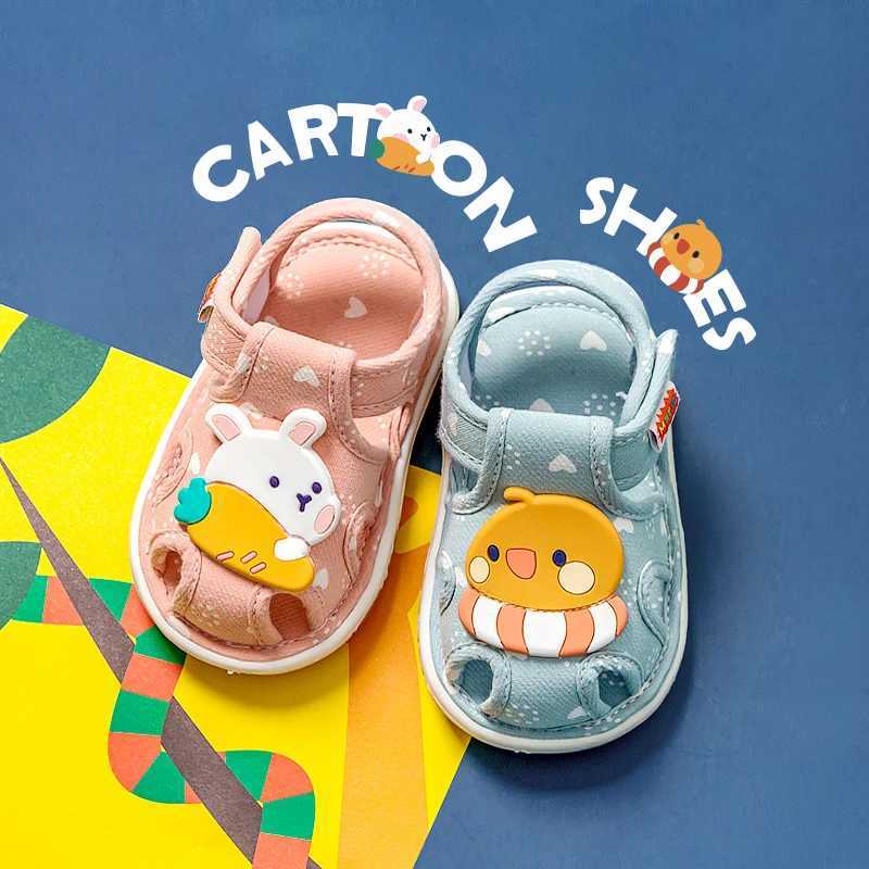 Cheerful Mario Baby shoes Cute vocalizing baby shoes Cartoon animal toddler shoes for boys and girlsJ250930