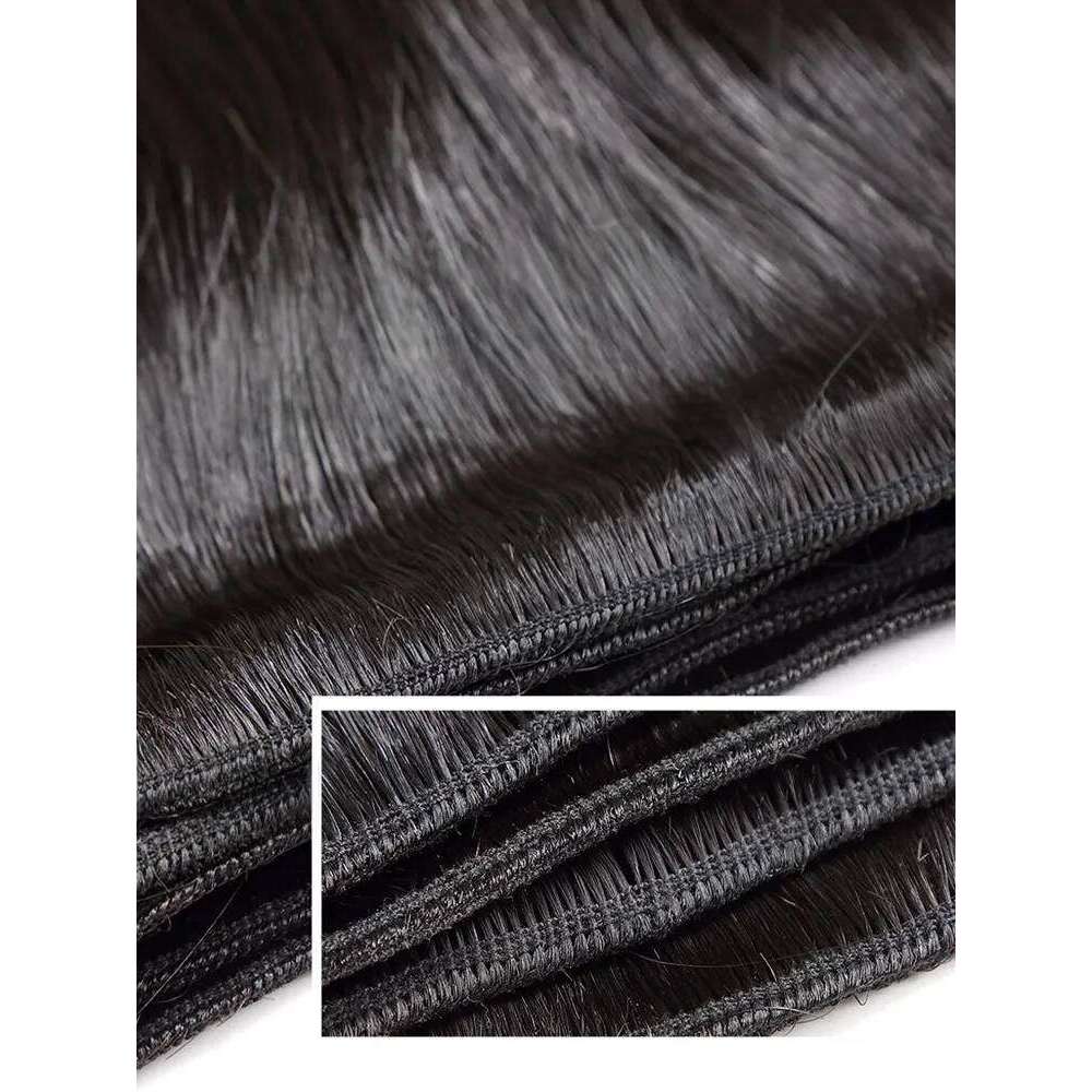 30 40 Inch Bone Straight 100% Deal Brazilian Virgin Human 3 4 Bundles Raw Hair Extensions Natural Color Remy Xiusiyuan2510