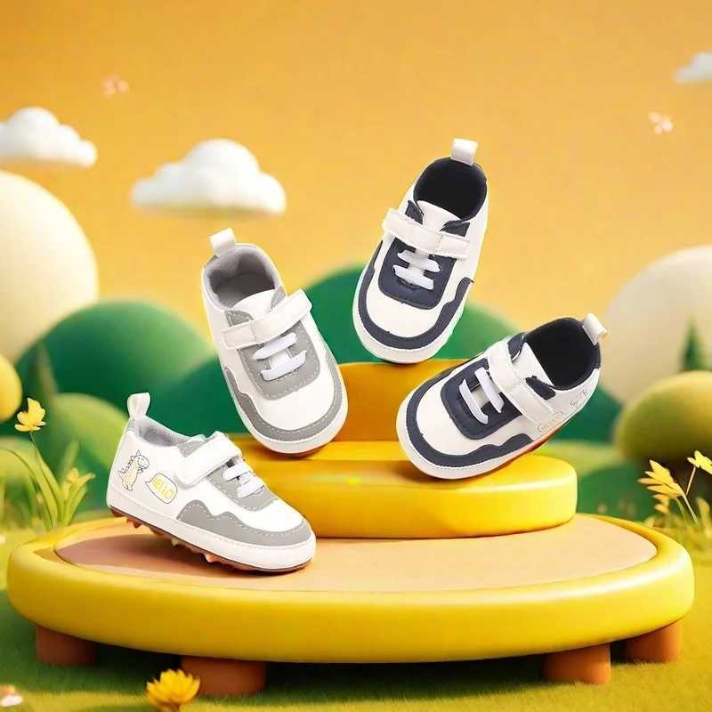 Fashion Newborn Baby Sports Shoes Toddler Infant Kids GirBoy Soft Sole Sneakers PU Leather Crib Baby ShoesFootwear 018 MJ250930