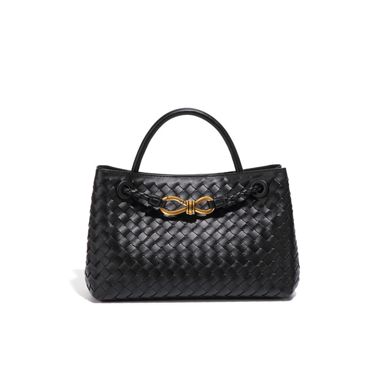 Designer Handbag Light Luxury High-quality Horizontal Women's Bag Fully Handwoven Handheld Tote Bag Commuter Shoulder Crossbody Luxury Bag Bag Sm