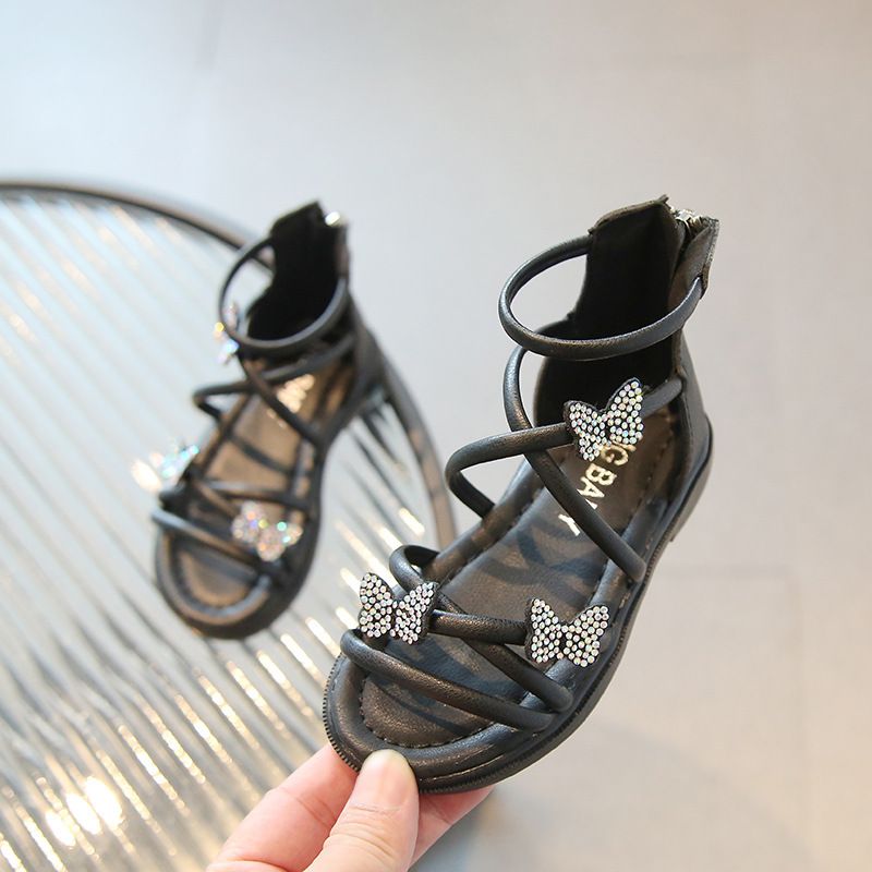 Toddler Summer Sandals For Girls 2025 Kids Designer Shoes Kidszworld Girl Sandals Beach Sandals For Kids Size US6C-US13C 22-31 K0677