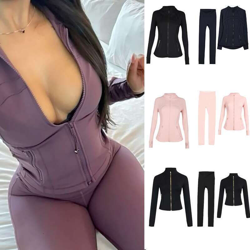 women clothes Yoga Set Jackets Shorts Pants scuba set Leggings Shirt Fitness Loose Jogging Clothing Jackets Sweatshir scuba