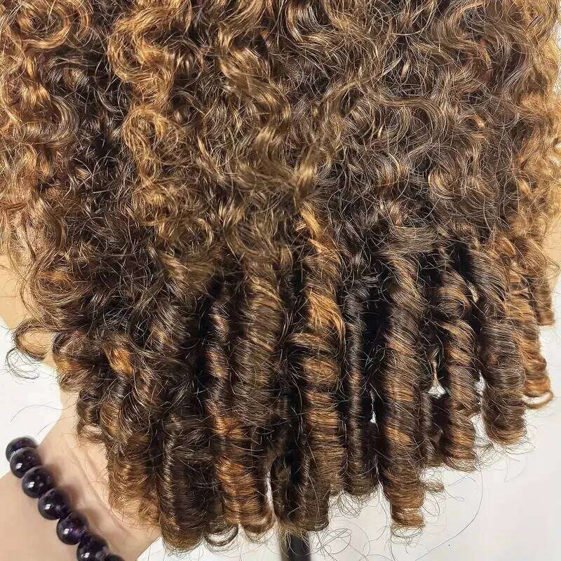 Highlight Burmese HD Lace Front 13X6 Deep Human Hair Frontal Voluminous Curly Water Wave Glueless Wigs Xiusiyuan2510