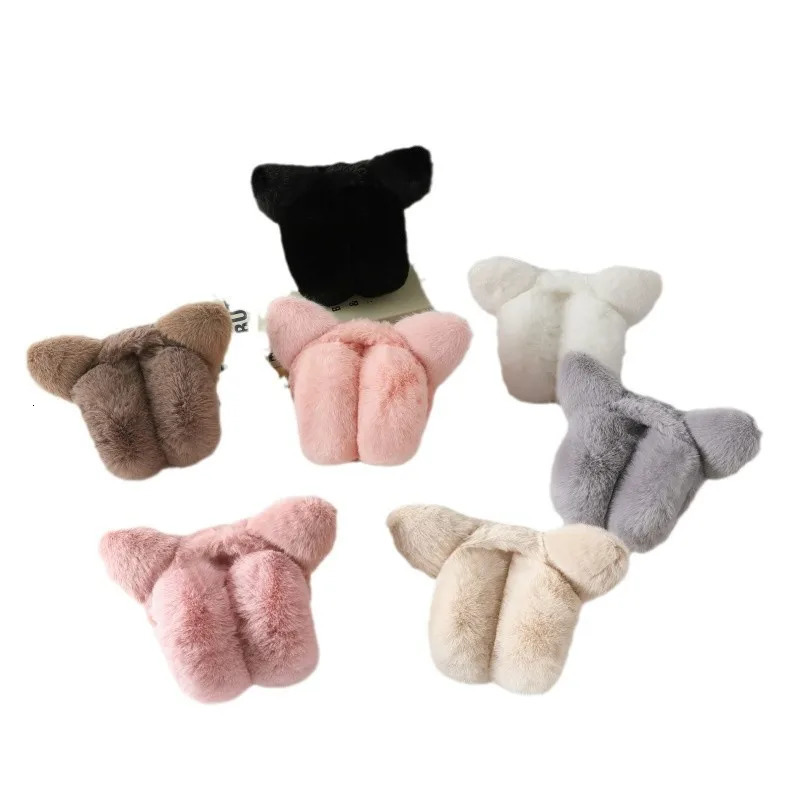 Cute Cats Ears Ear Covers Go Out Ears Warm Cold Proof Earmuffs Plush Thick Foldable Ear Covers Autumn Accessories 4e010 250930