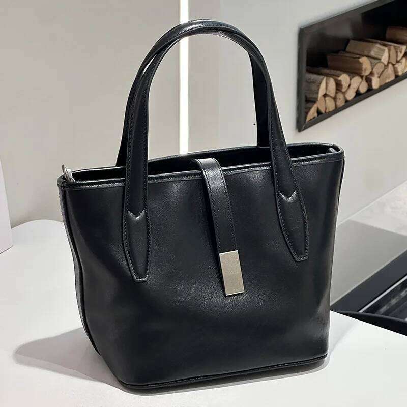 MENDY Tote Handbag Women Large Capaci Commuter Buet Genuine Leather Designer Female Bags Shoulder Bag Suotong2510 Mdng