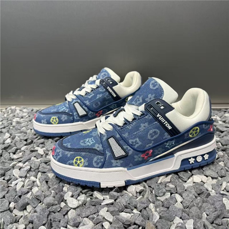 New Free shipping designer for womens mens casual blue black beige grey outdoor sneaker sport shoes