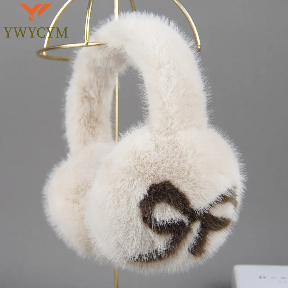 Winter Outdoor Mink Fur Earmuffs Women Keep Warm Mink Fur Earmuff Girl Winter Ear Protection 250930