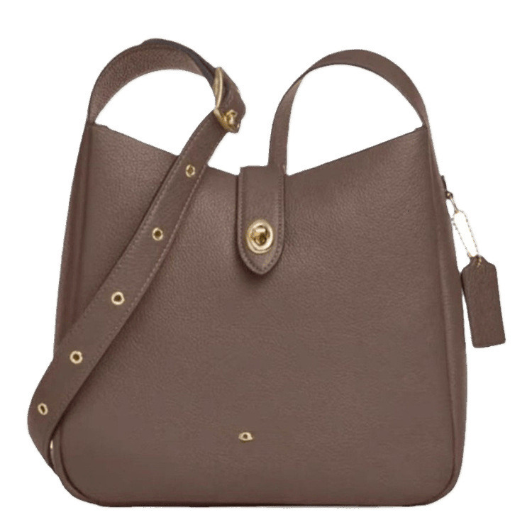 2025 new bucket shaped leather bag shoulder bag designer bag commuting daily handbag luxury bag leather office crossbody bag
