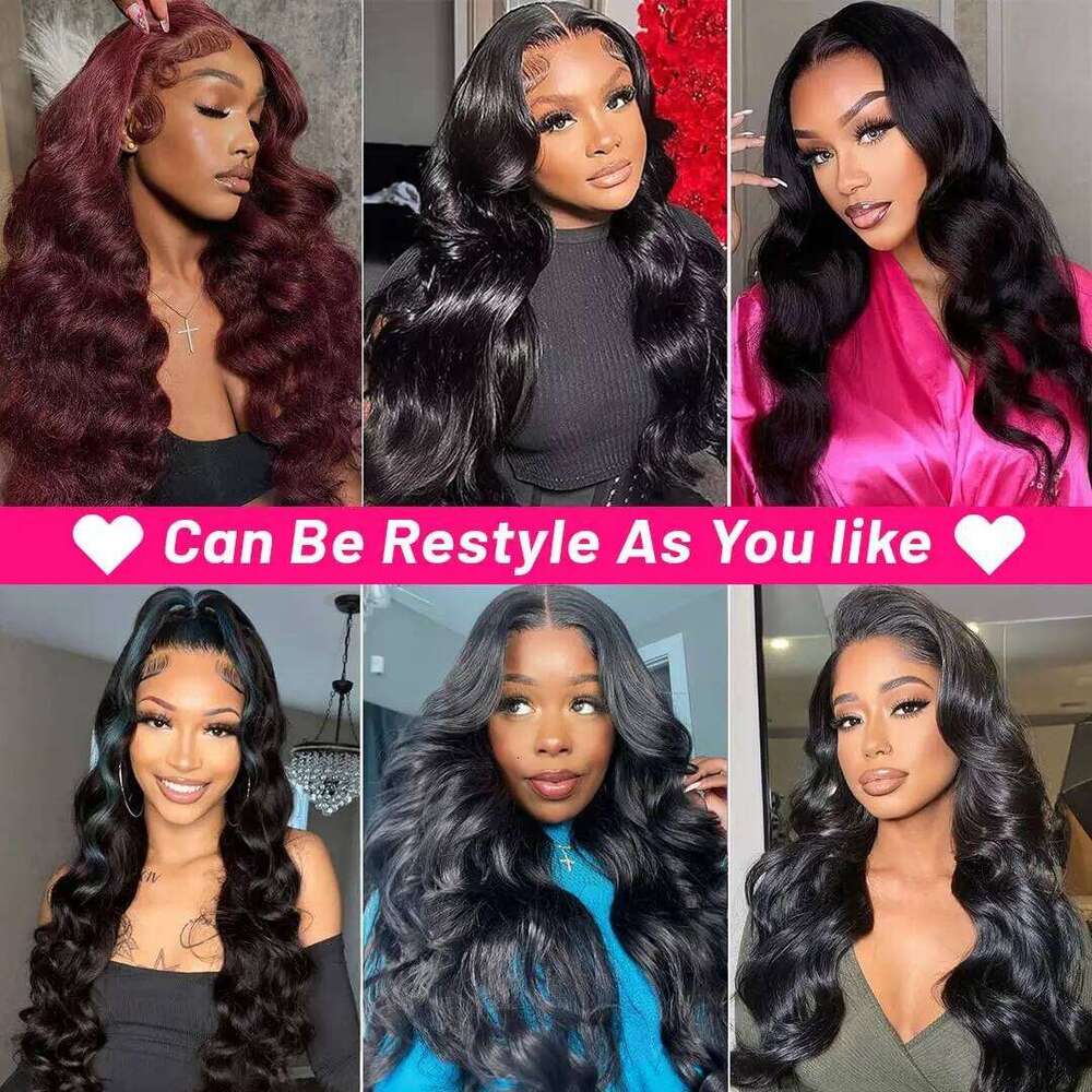 Body Wave 6X4 5X5 Wear Go Glueless Wig Human Hair Transparent Lace Closure 13X4 13X6 360 Frontal Wigs For Black Women Xiusiyuan2510