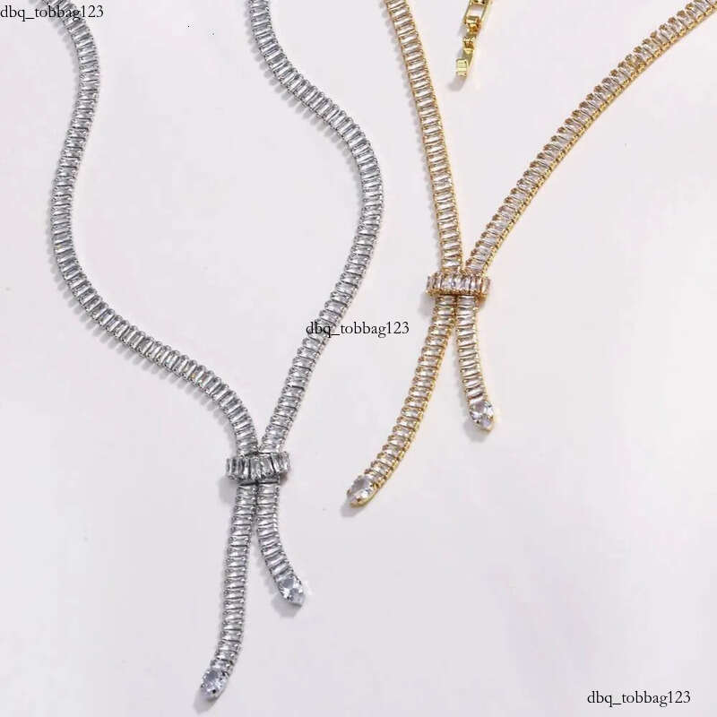 Bridal Fashion Crystal Rhinestone Choker Necklace Women Wedding Accessories Tennis Chain Zircon Chokers Jewelry Collier Femme