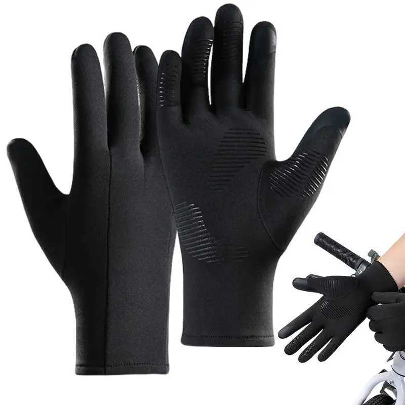 WRELS Ski Gloves Black Liner Inner Thin Touchscreen Usefulness Party Gloves Ultralight Sports Full Fingers Snowboard Accessories Z250925