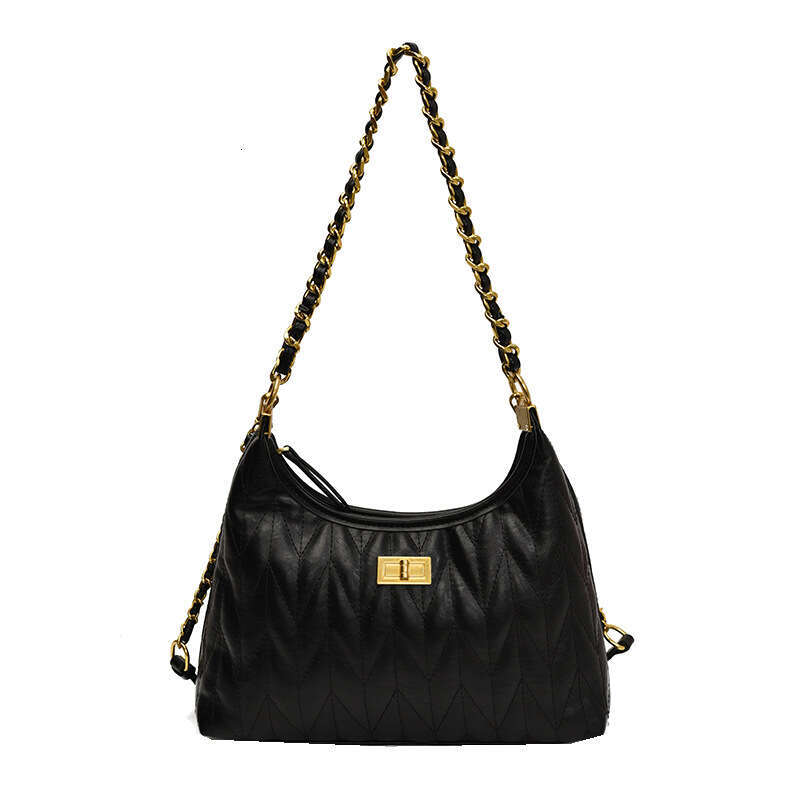 designer bag Luxury bag New Fashion High-Quality Textured Diamond Chain Single Shoulder Crossbody Versatile Underarm Tote Bag
