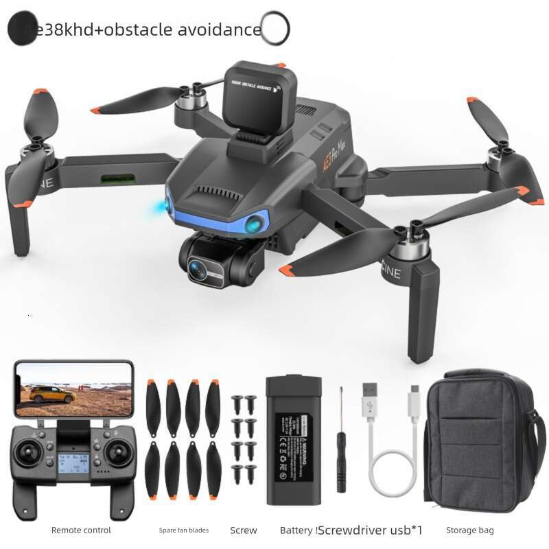 AE Long Endurance Brushless GPS Axis Gimbal Obstacle Avoidance Drone HD Aerial Photography Remote Control Airplane