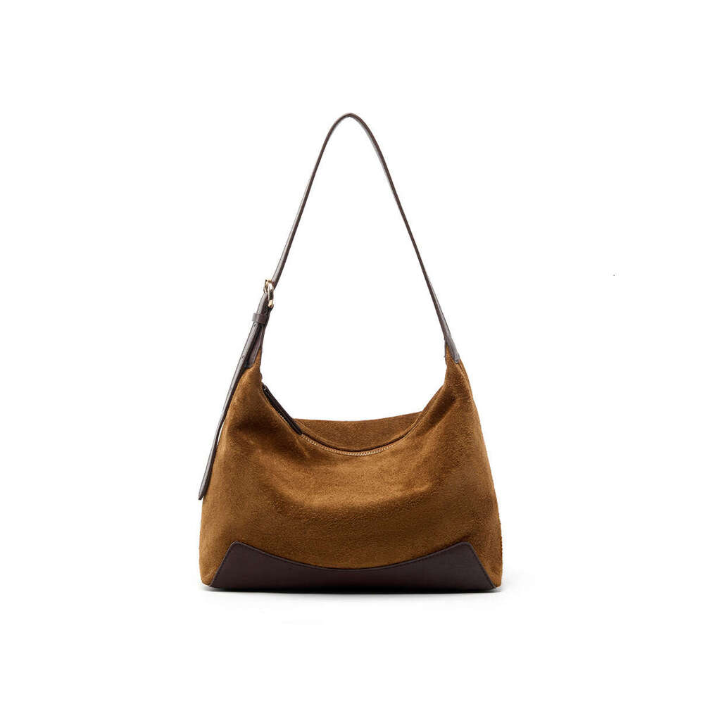 designer bag Luxury bag Hot-Selling Women's Matte Suede Dumpling Hobo Commuting Casual Handbag Design Sense Niche Crossbody Bag for Women
