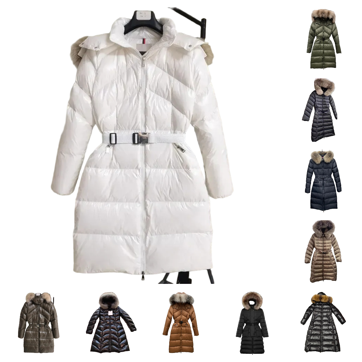 Jackets Coats Designer Puffer Jacket Parkas Ladies' Puffer Coat Zipper Fill-down Parkas Down Coat for Women Women Puffer jacket Designer Down