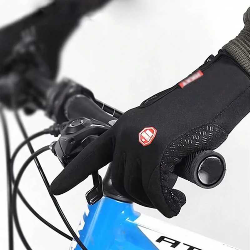 Winter warm gloves for men touch screen antislip waterproof and windproof cycling sports gloves for women outdoor hobbies Z250925