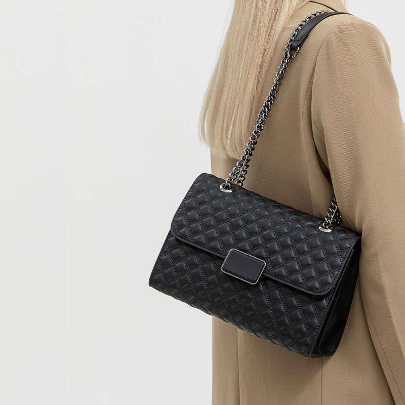 Single Shoulder Women, High-End Chain Small Square Fashionable Versatile Crossbody Bag, Large Capacity Commuter Bag For Women