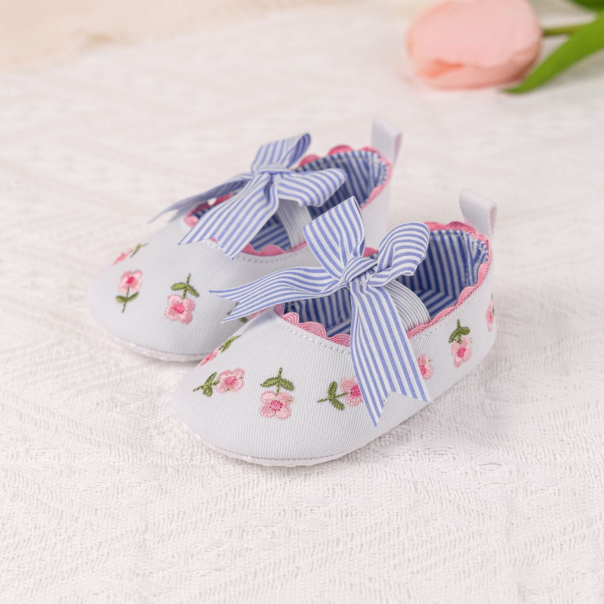Baby Shoes Princess Fashion Sneakers Infant Toddler Kidszworld Soft sole Anti Slip First Walkers 0-18 Months Pre-walker Shoes K0722