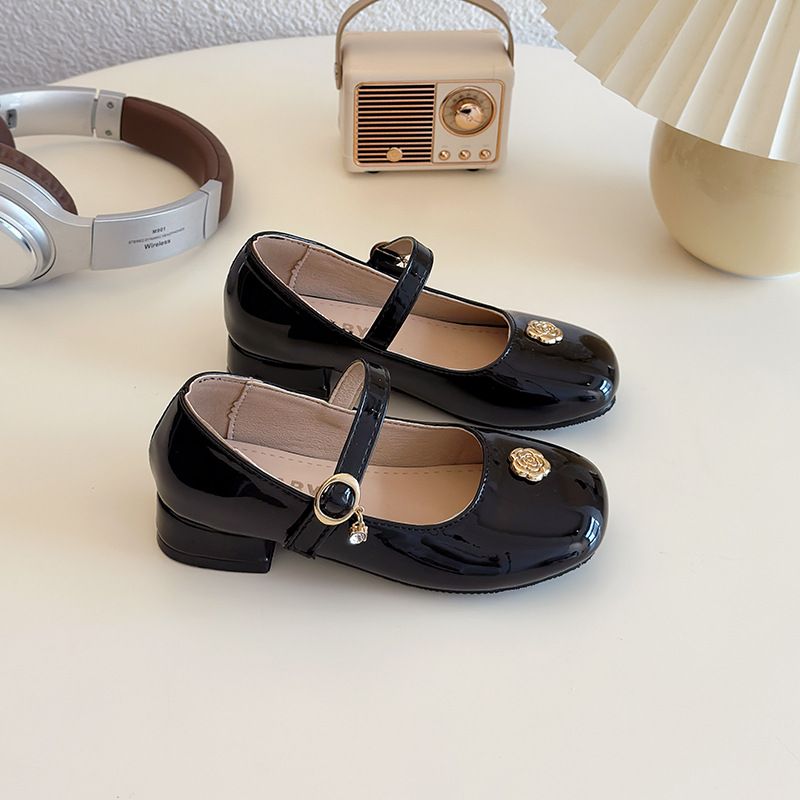 Girls Casual Shoes Kickproof Design Princess Big Toddler Shoes Leather Kidszworld Children Sandals Kids Shoes Size 27 - 36 US10C-US4Y K0671