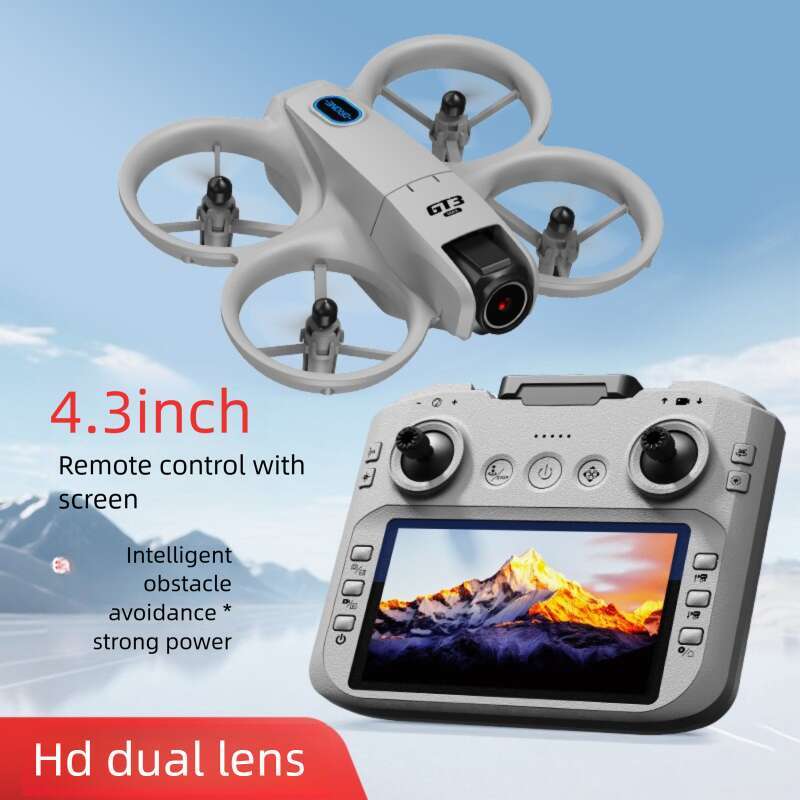 GT Drone With Screen Optical Flow Positioning Electric Lens Quadcopter Remote Control Aircraft Toy