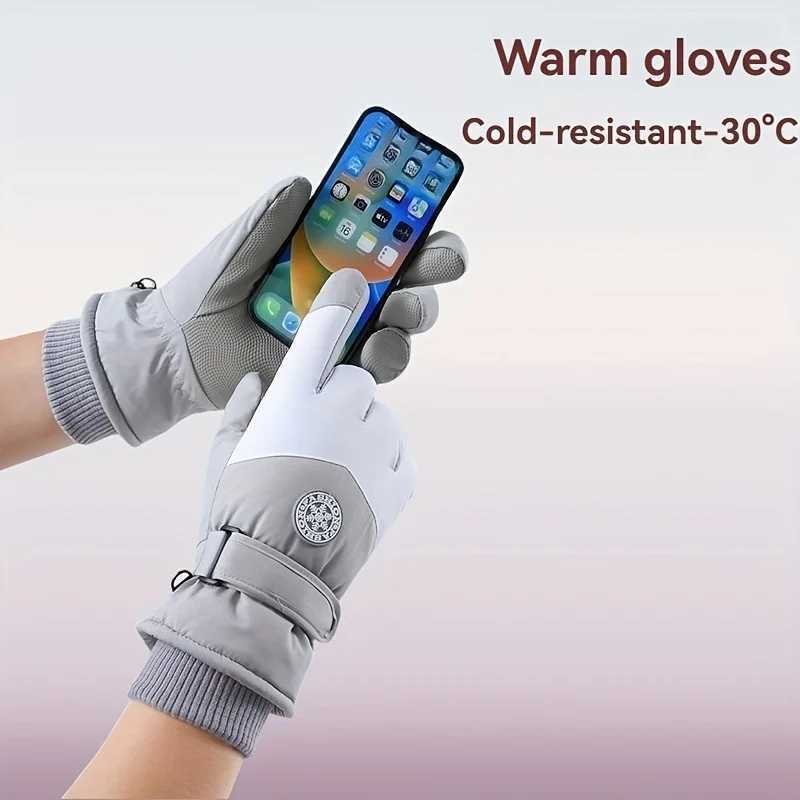 Extreme Cold40C Windproof GlovesTouchscreen Winter Gloves with Thermal for CyclingSkiingChristmas and Valentines Day gifts Z250925