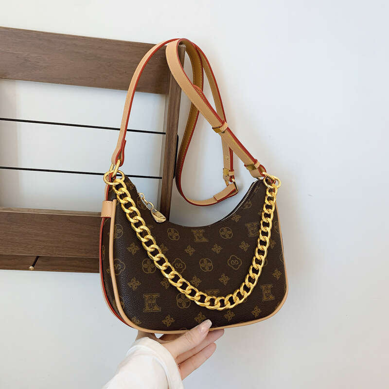 Designer Bag Crossbody Bag for Women New Style Elegant Printed Fashion Chain Bag Underarm Versatile Shoulder Casual Crossbody Bag