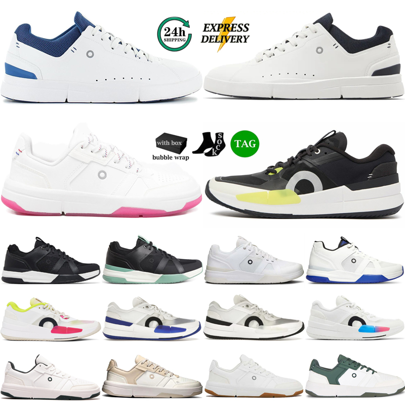 With Box Designer Shoes Cloudds The Roger Advantage Pro Clubhouse Running Shoes Mens Womens Sneakers Black White Skateboard Outdoor Trainers Sports Tenis