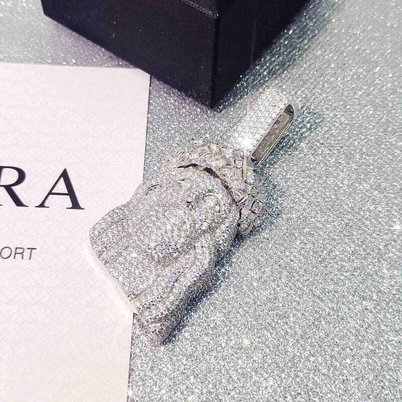 Necklace custom pendant charm Pass Dia Tester Moissanite Hip Hop Jewelry S Jesus