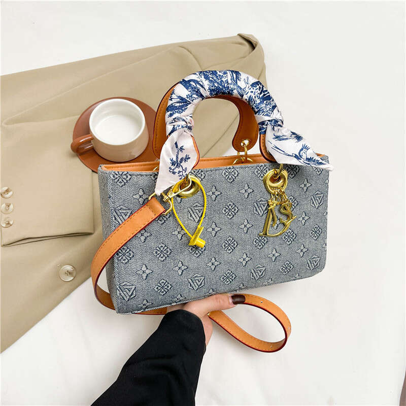 Fashion Designer Bag Square Bag for Women New Fashion Monogram Handbag Elegant Shoulder Crossbody Tote Bag