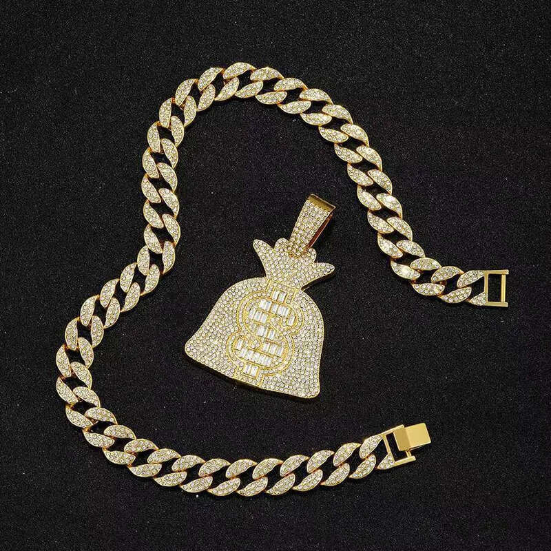 DHcollections New Punk Pendant Hiphop Alloy Necklace, Accessories For Women And Men