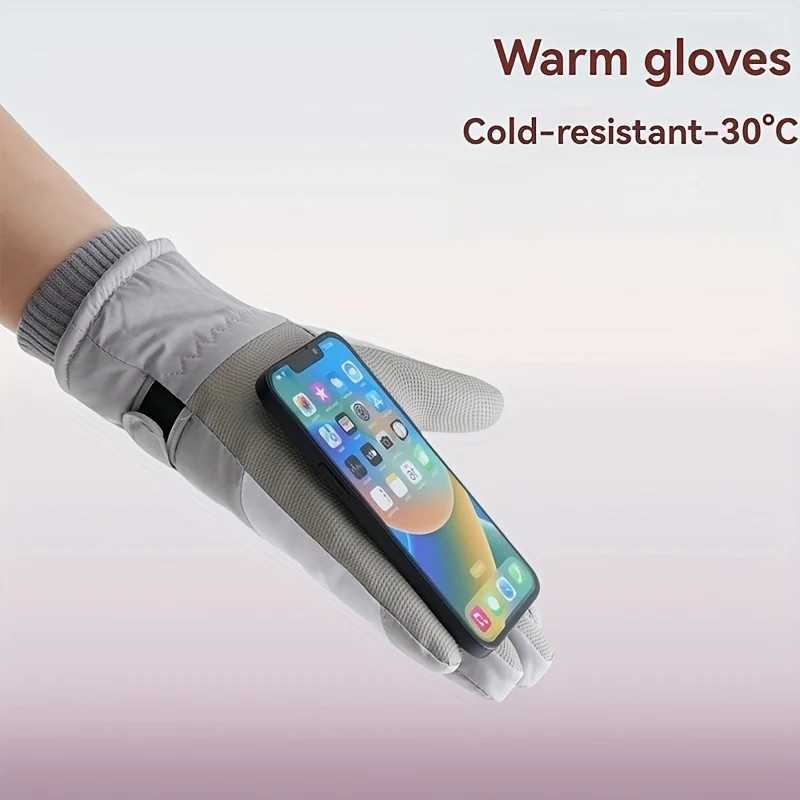 Extreme Cold40C Windproof GlovesTouchscreen Winter Gloves with Thermal for CyclingSkiingChristmas and Valentines Day gifts Z250925