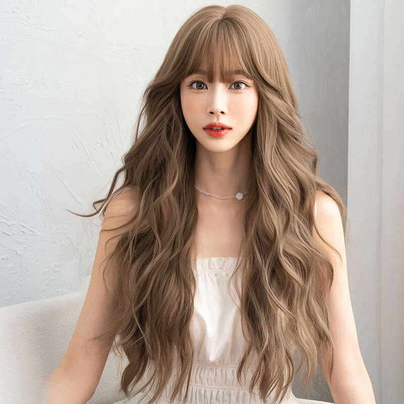 Women's Wavy Full Head Fashion Style Voluminous Natural Long Curly Wig