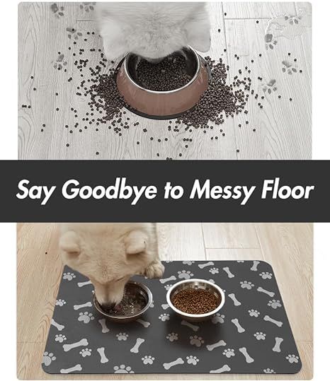Dog Food Mat Pet Food and Water Dog Mats 2025 new
