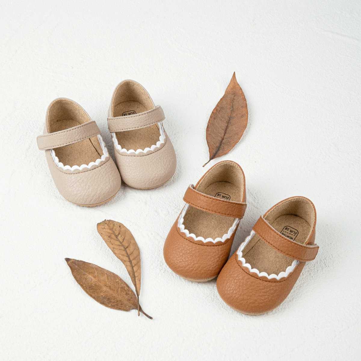 KIDSUN Baby Girls Shoes Multicolour Princess Toddlers Shoes Soft Soled NonSlip Crib Shoes First Walkers 018MJ250930