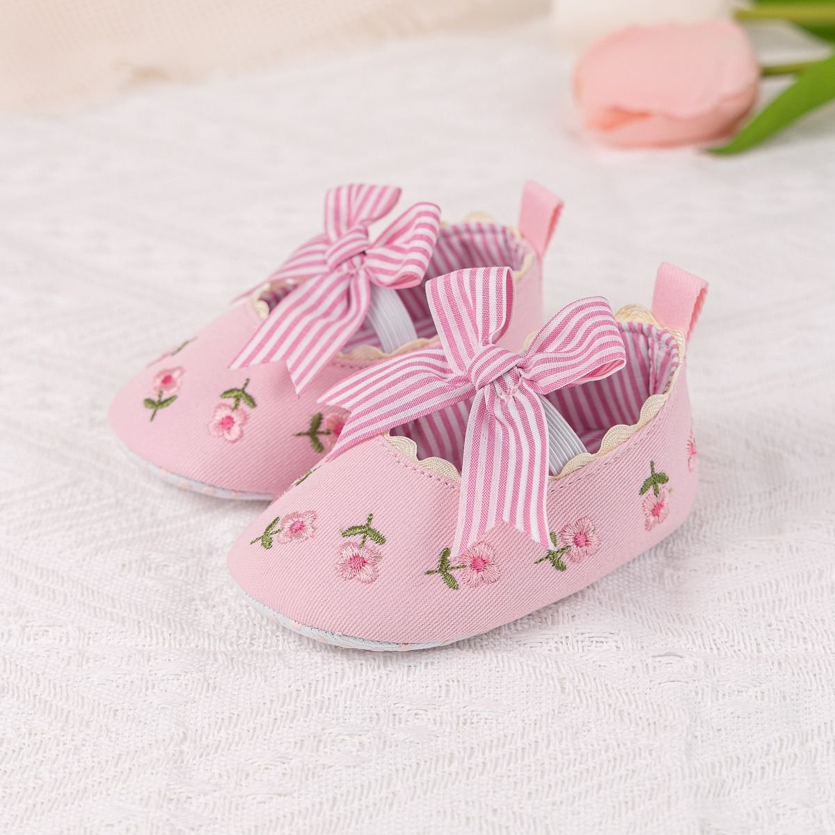 Baby Shoes Princess Fashion Sneakers Infant Toddler Kidszworld Soft sole Anti Slip First Walkers 0-18 Months Pre-walker Shoes K0722